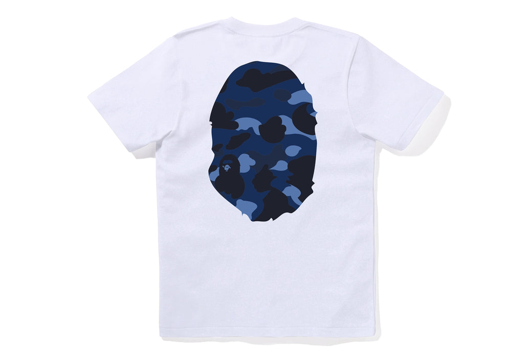 COLOR CAMO BIG APE HEAD TEE | bape.com
