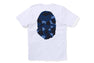 COLOR CAMO BIG APE HEAD TEE