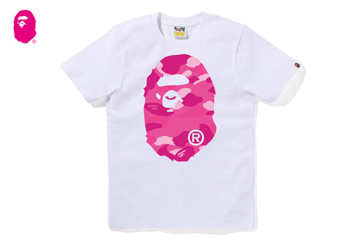 COLOR CAMO BIG APE HEAD TEE