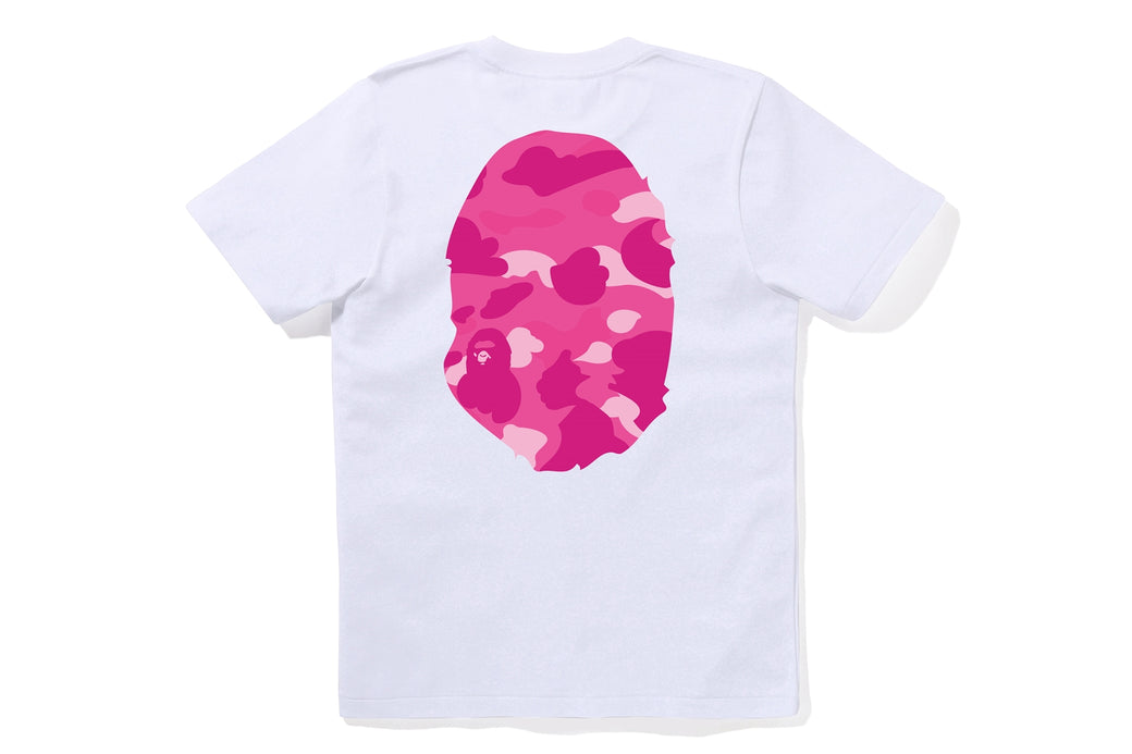COLOR CAMO BIG APE HEAD TEE | bape.com