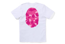 COLOR CAMO BIG APE HEAD TEE