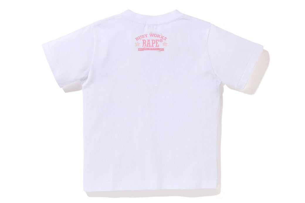 SAKURA PHOTO APE HEAD TEE | bape.com
