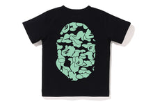 GLOW IN THE DARK CAMO BIG APE HEAD TEE