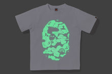 GLOW IN THE DARK CAMO BIG APE HEAD TEE