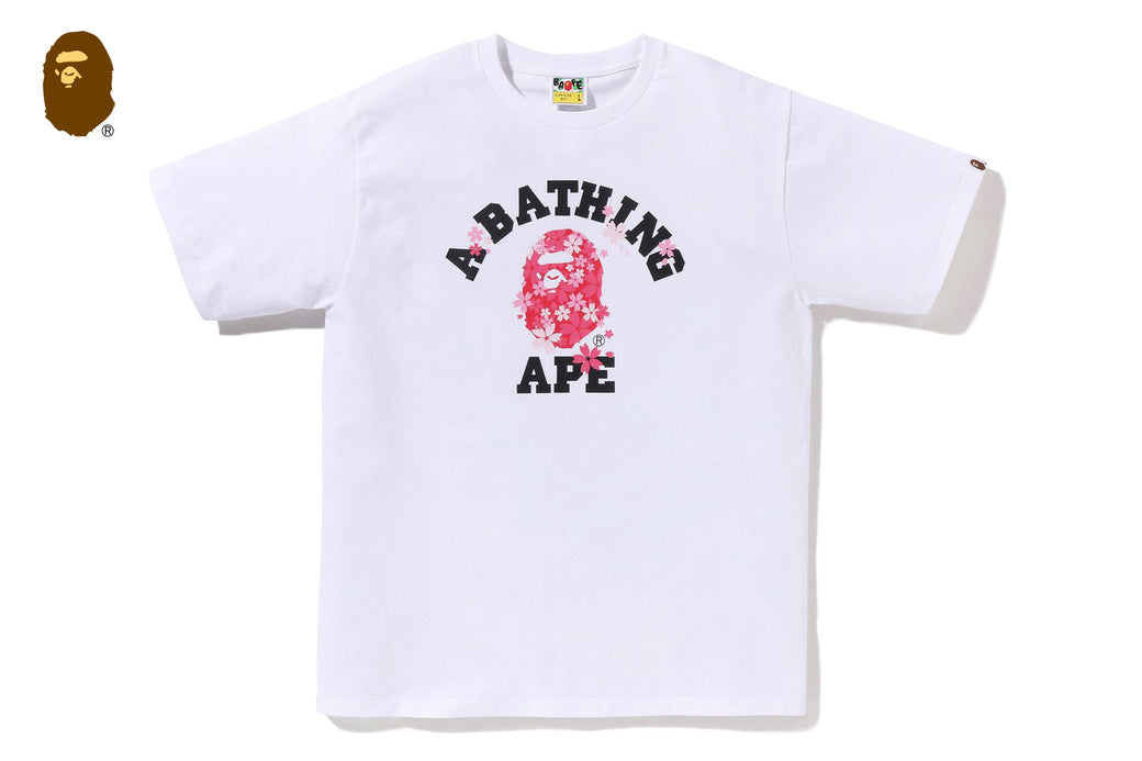 SAKURA COLLEGE TEE | bape.com