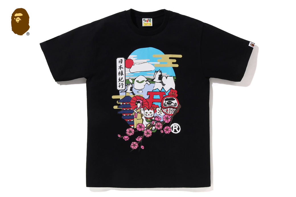 JAPAN CULTURE APE HEAD TEE | bape.com