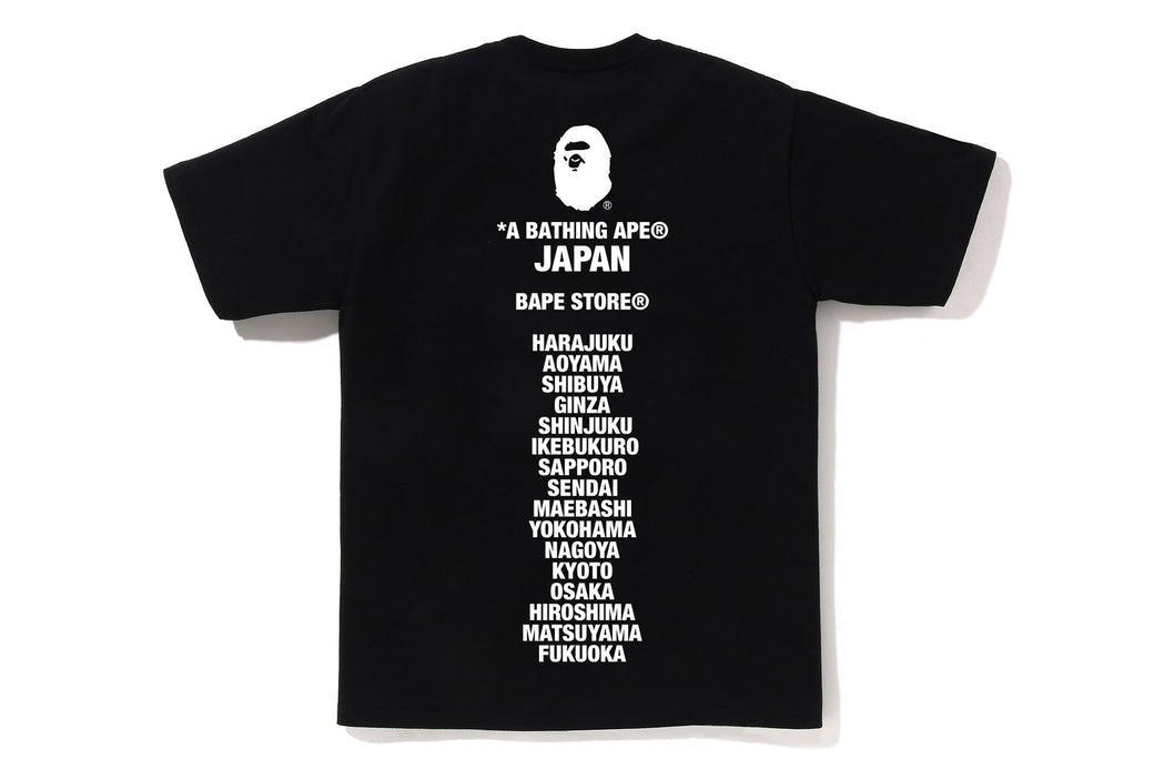JAPAN APE HEAD TEE | bape.com