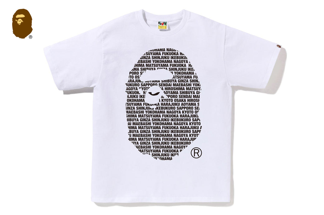 JAPAN APE HEAD TEE | bape.com