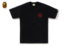 COLOR CAMO JAPAN CULTURE MITSUDOMOE TEE