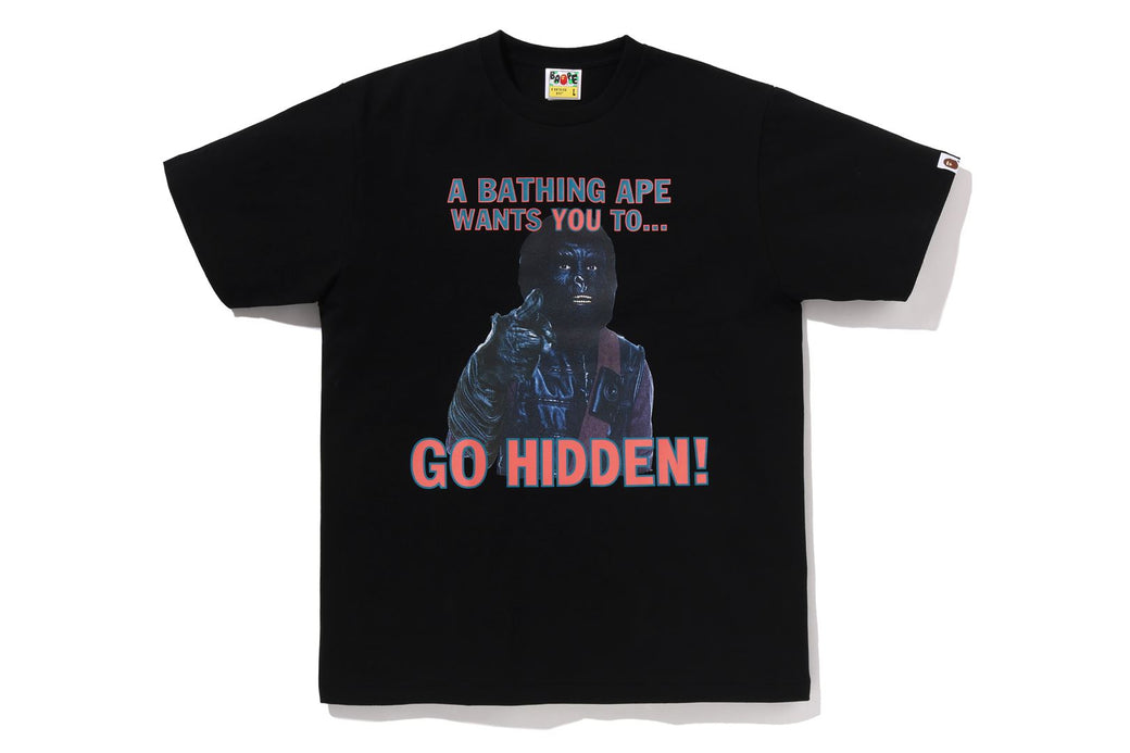 BAPE X HIDDEN 】GO HIDDEN TEE | bape.com