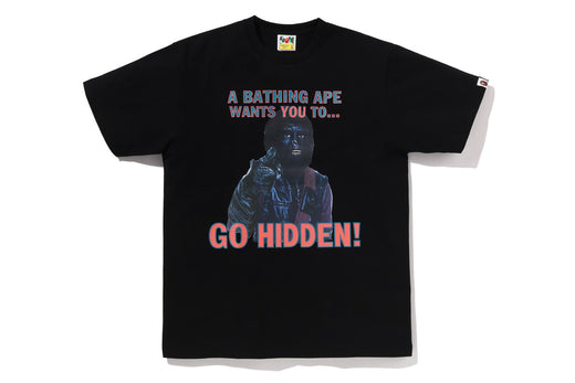 BAPE X HIDDEN 】GO HIDDEN TEE | bape.com