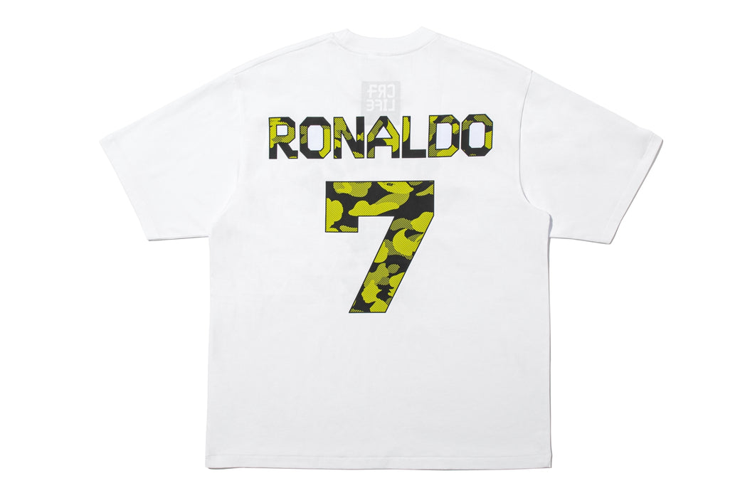 BAPE X CR7 LIFE 】COLLEGE RELAXED FIT TEE | bape.com