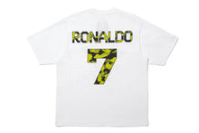 【 BAPE X CR7 LIFE 】COLLEGE RELAXED FIT TEE