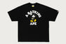 【 BAPE X DISNEY 】MICKEY MOUSE COLLEGE RELAXED FIT TEE