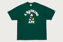 【 BAPE X DISNEY 】MICKEY MOUSE COLLEGE RELAXED FIT TEE