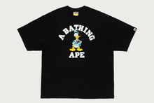 【 BAPE X DISNEY 】DONALD DUCK COLLEGE RELAXED FIT TEE