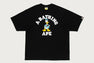 【 BAPE X DISNEY 】DONALD DUCK COLLEGE RELAXED FIT TEE