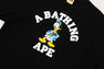 【 BAPE X DISNEY 】DONALD DUCK COLLEGE RELAXED FIT TEE