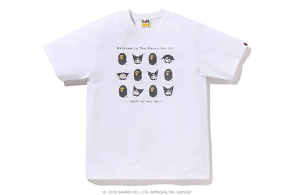 【 BAPE X KUROMI 】TEE