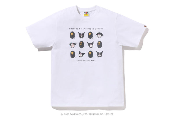 BAPE X KUROMI 】TEE | bape.com