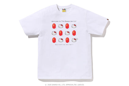 【 BAPE X HELLO KITTY 】TEE
