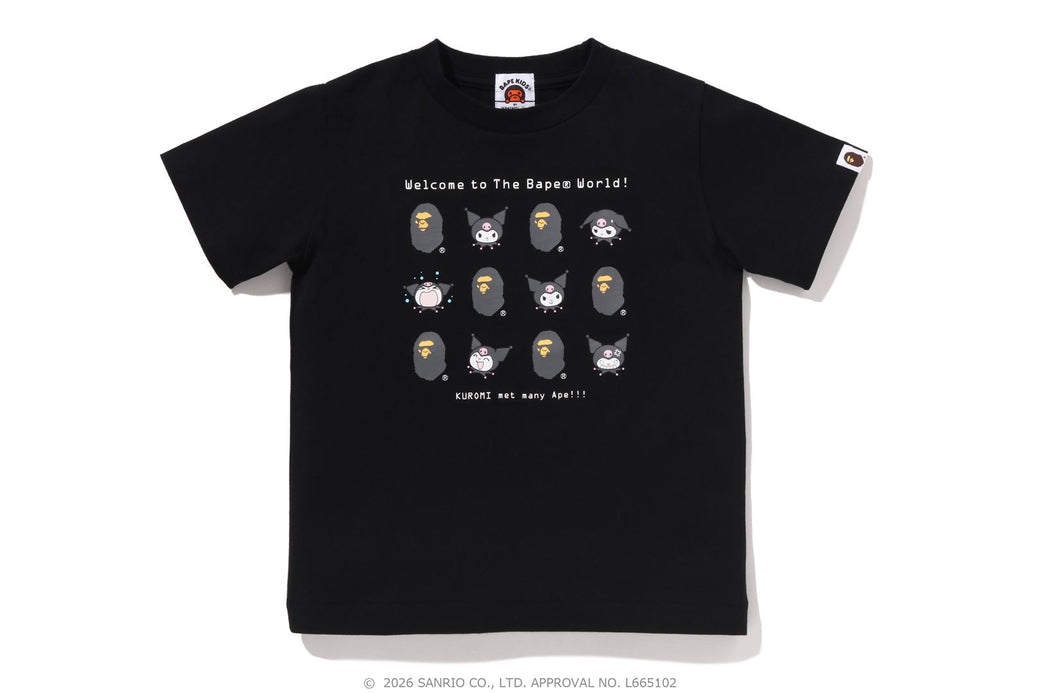 【 BAPE X KUROMI 】TEE S サイズ BAPE X KUROMI 】TEE | bape.com