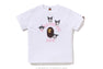 【 BAPE X KUROMI 】COLLEGE TEE