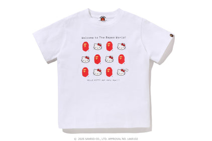 【 BAPE X HELLO KITTY 】TEE