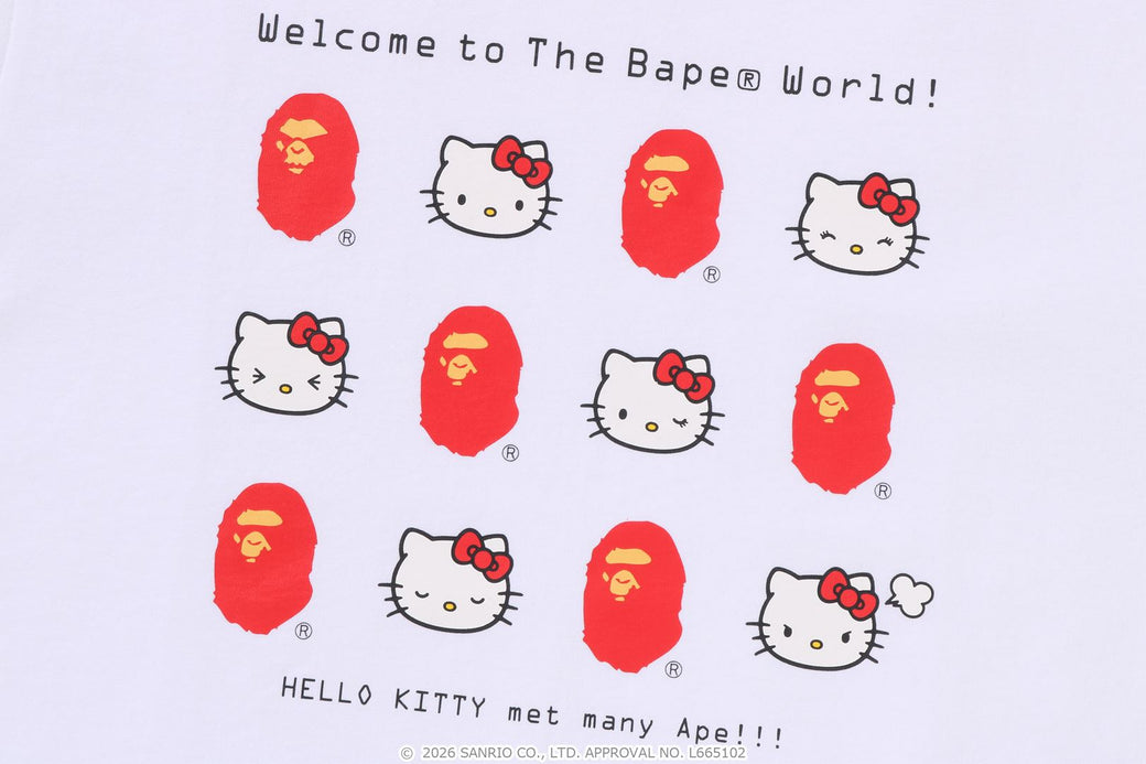 アベイシングエイプ BAPE X HELLO KITTY TEE サンリオ A BATHING APE｜BAPE X HELLO KITTY TEE | Rakuten Fashion(楽天