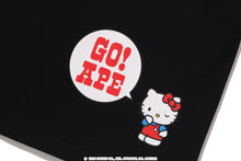 【 BAPE X HELLO KITTY 】COLLEGE TEE