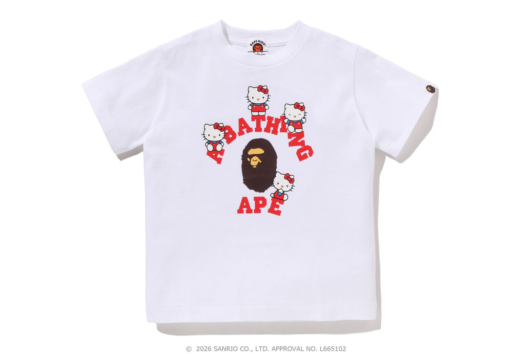 トップス BAPE X HELLO KITTY COLLEGE TEE BAPE X HELLO KITTY 】COLLEGE TEE | bape.com