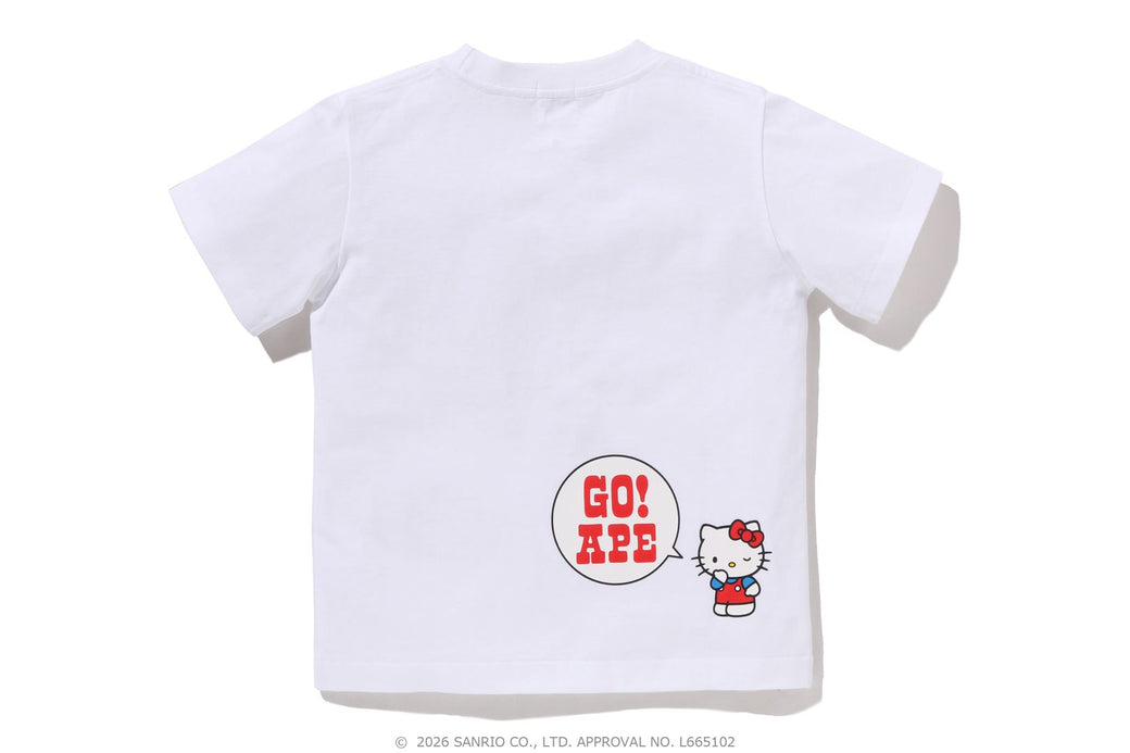 BAPE X HELLO KITTY 】COLLEGE TEE | bape.com