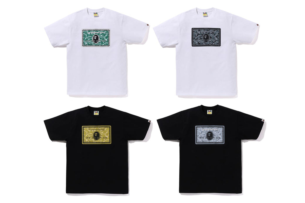 BAPE CARD TEE BAPEC | bape.com