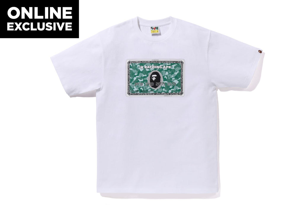 BAPE CARD TEE BAPEC | bape.com