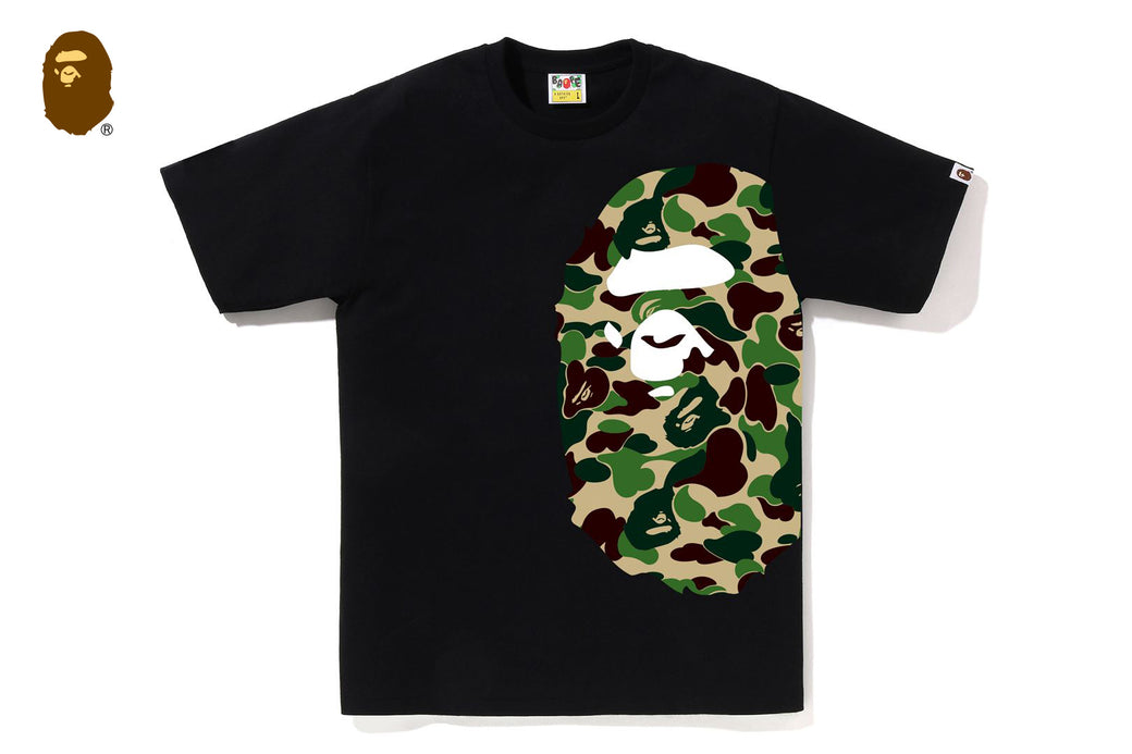 ABC CAMO SIDE BIG APE HEAD TEE | bape.com