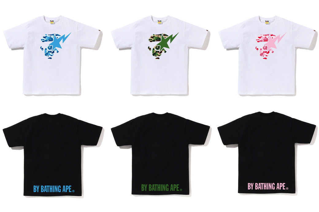 ABC CAMO APE FACE STA TEE | bape.com