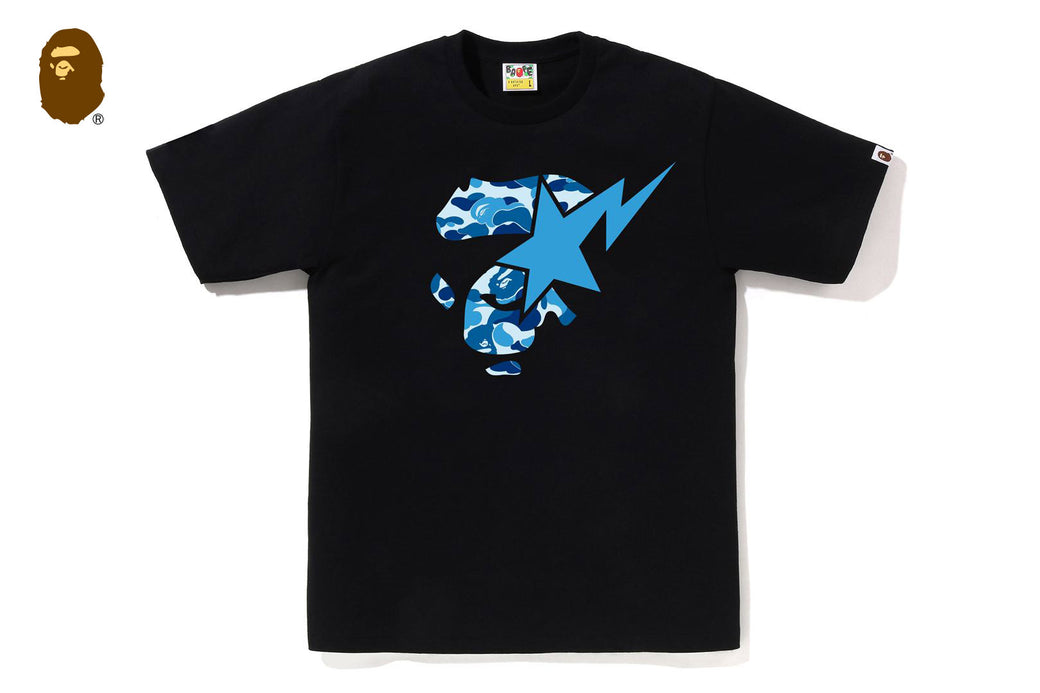 ABC CAMO APE FACE STA TEE | bape.com