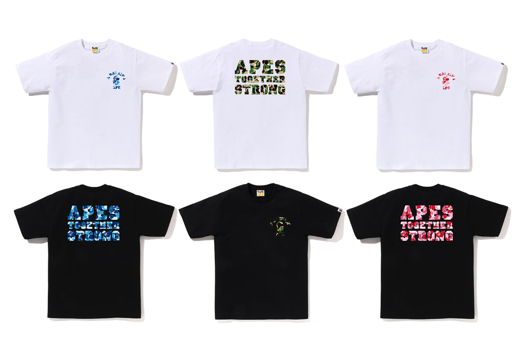 ABC CAMO COLLEGE ATS TEE | bape.com