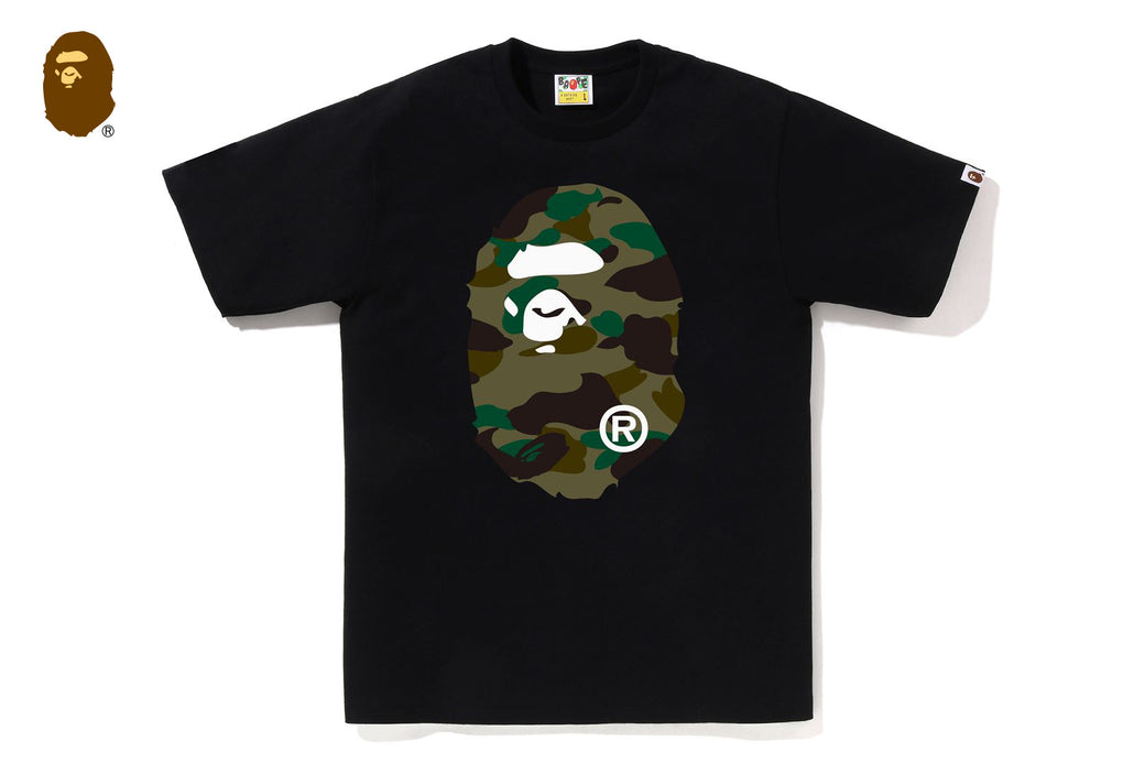 トップス APE 1ST CAMO BIG APE HEAD LS TEE XL 1ST CAMO BIG APE HEAD TEE | bape.com
