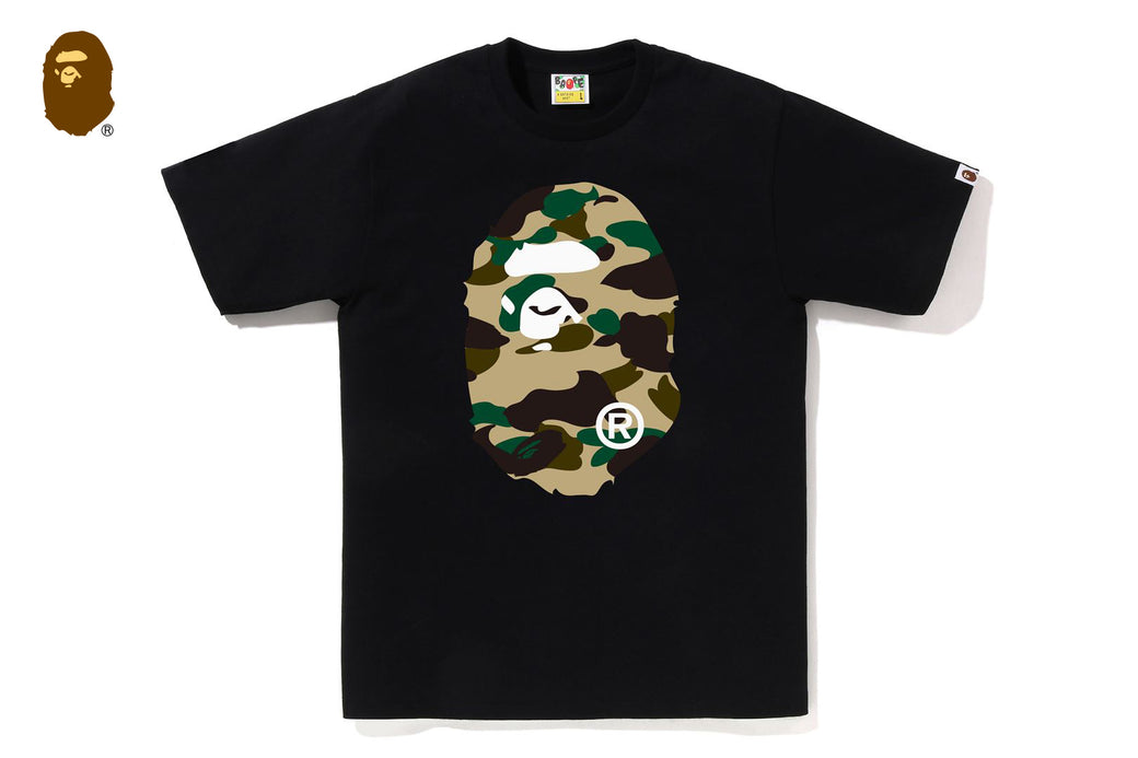 1ST CAMO BIG APE HEAD TEE | bape.com