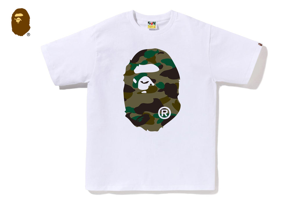 1ST CAMO BIG APE HEAD TEE | bape.com