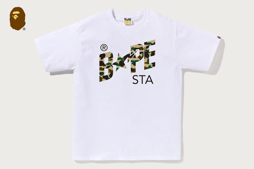 1ST CAMO BAPE STA TEE