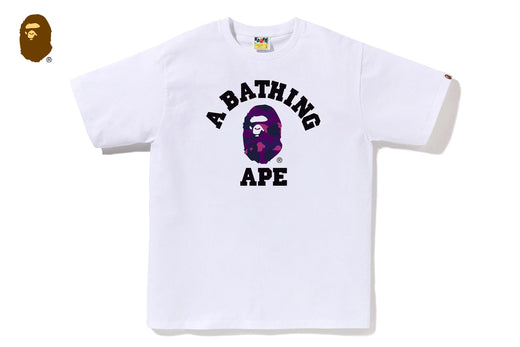COLOR CAMO COLLEGE TEE
