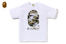 STA OVER PRINT 1ST CAMO BY BATHING APE TEE