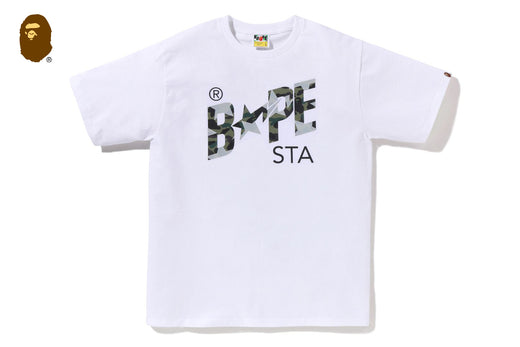 STA OVER PRINT 1ST CAMO BAPE STA TEE