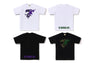 GLITCH WOODLAND CAMO APE FACE STA TEE