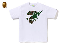 GLITCH WOODLAND CAMO APE FACE STA TEE