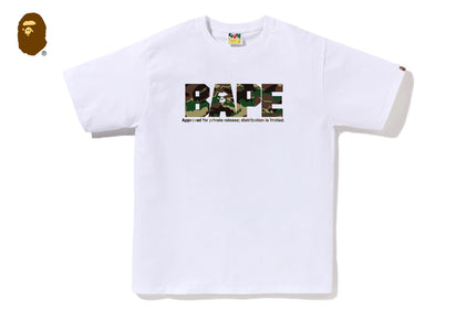GLITCH WOODLAND CAMO ARMY BAPE TEE