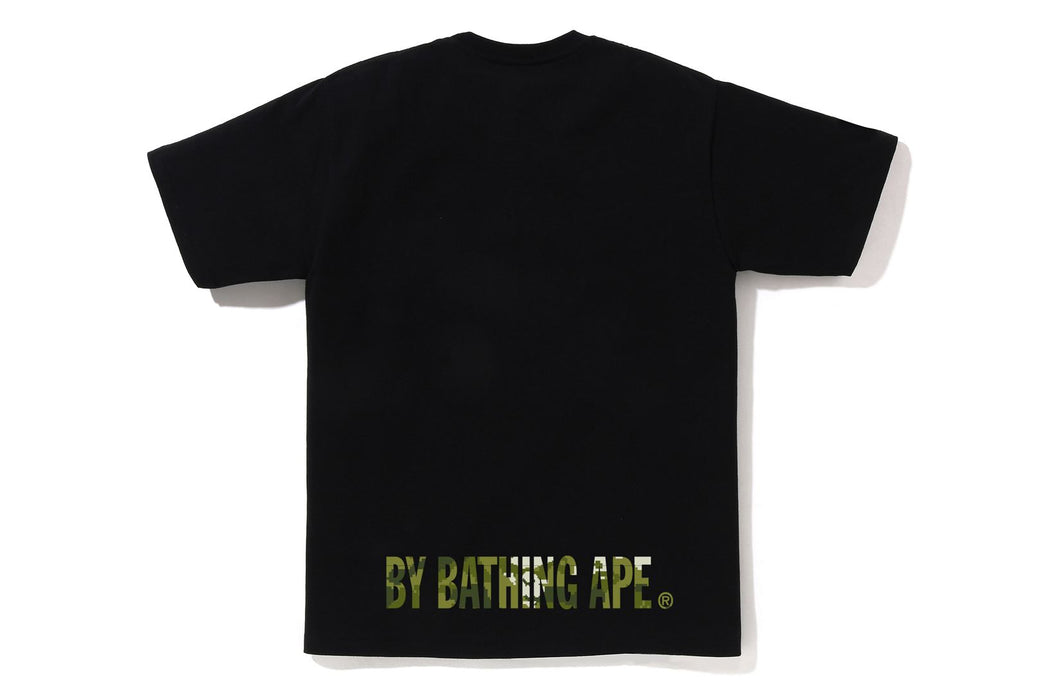 MULTI PIXEL CAMO MAD APE FACE TEE | bape.com