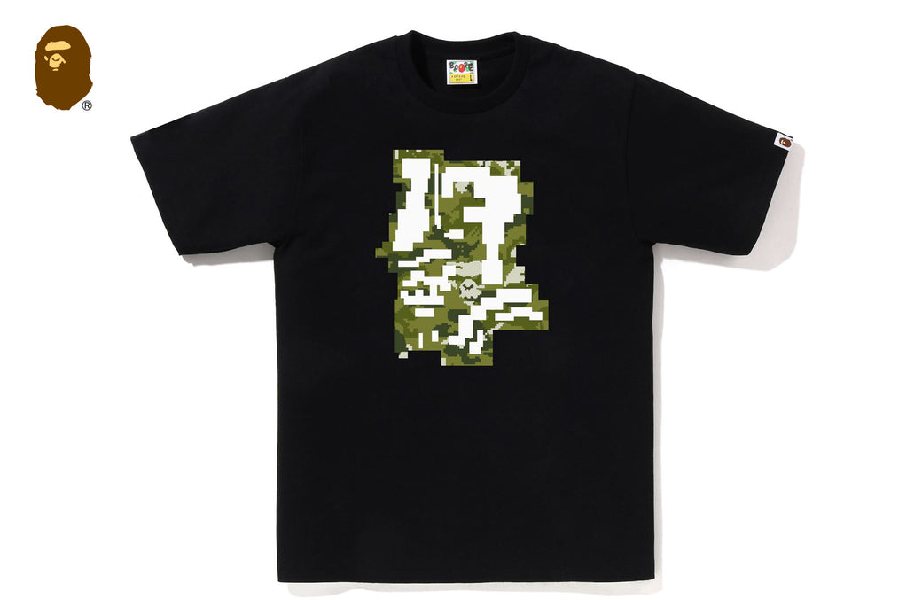 MULTI PIXEL CAMO DIGITAL GENERAL TEE | bape.com
